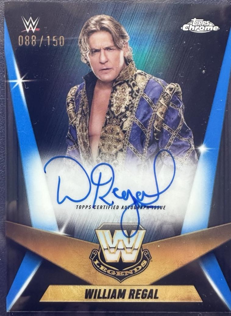 William Regal [Blue Refractor] #LCA-WR