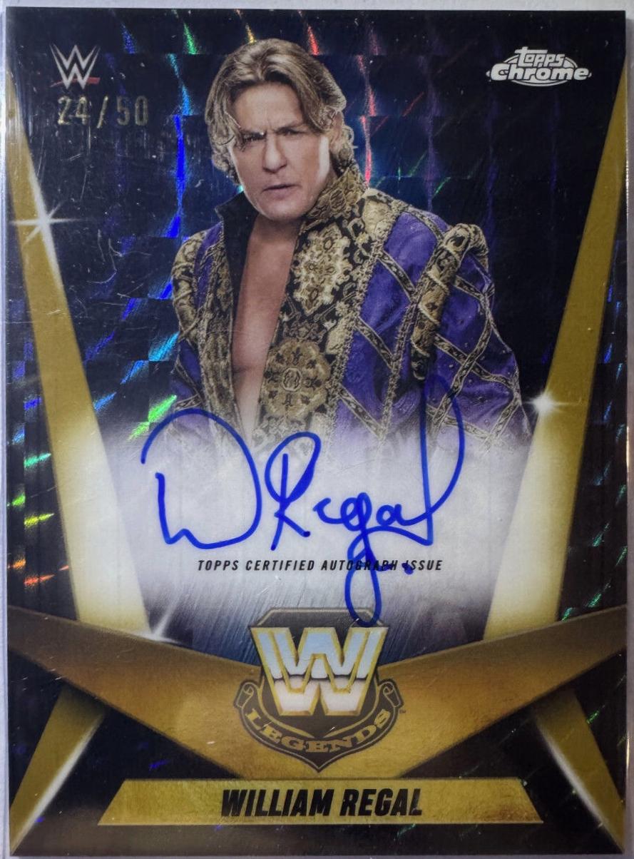 William Regal [Gold Geometric Refractor] #LCA-WR