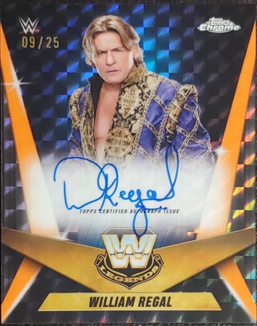 William Regal [Orange Geometric Refractor] #LCA-WR