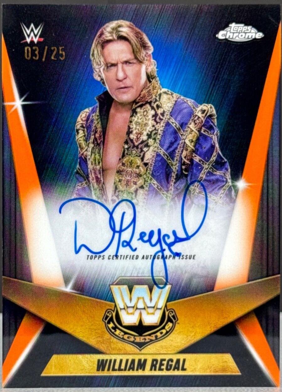 William Regal [Orange Refractor] #LCA-WR