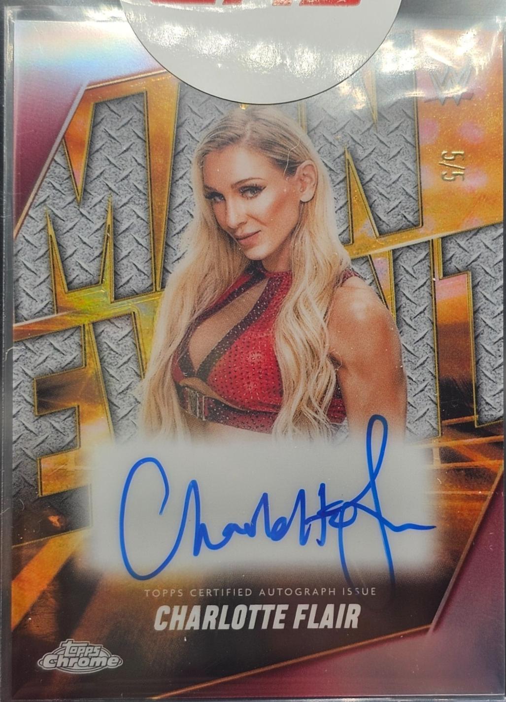 Charlotte Flair [Red Refractor] #MEA-CFR