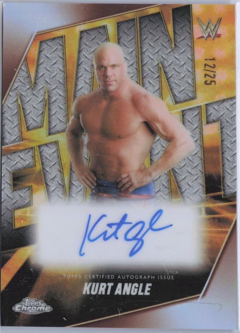 Kurt Angle [Orange Refractor] #MEA-KAG