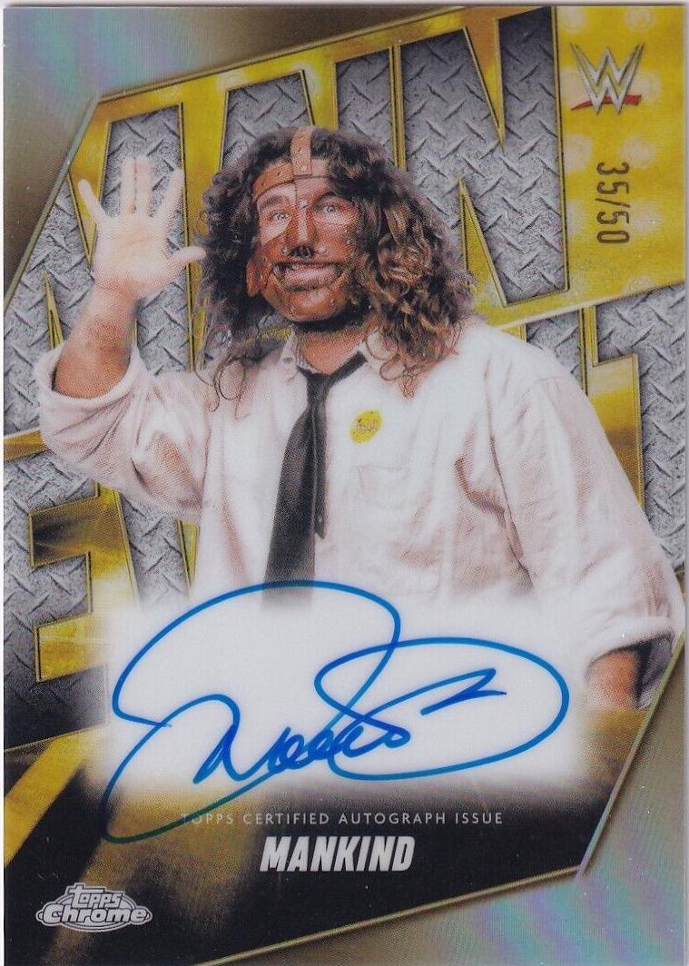Mankind [Gold Refractor] #MEA-MKD