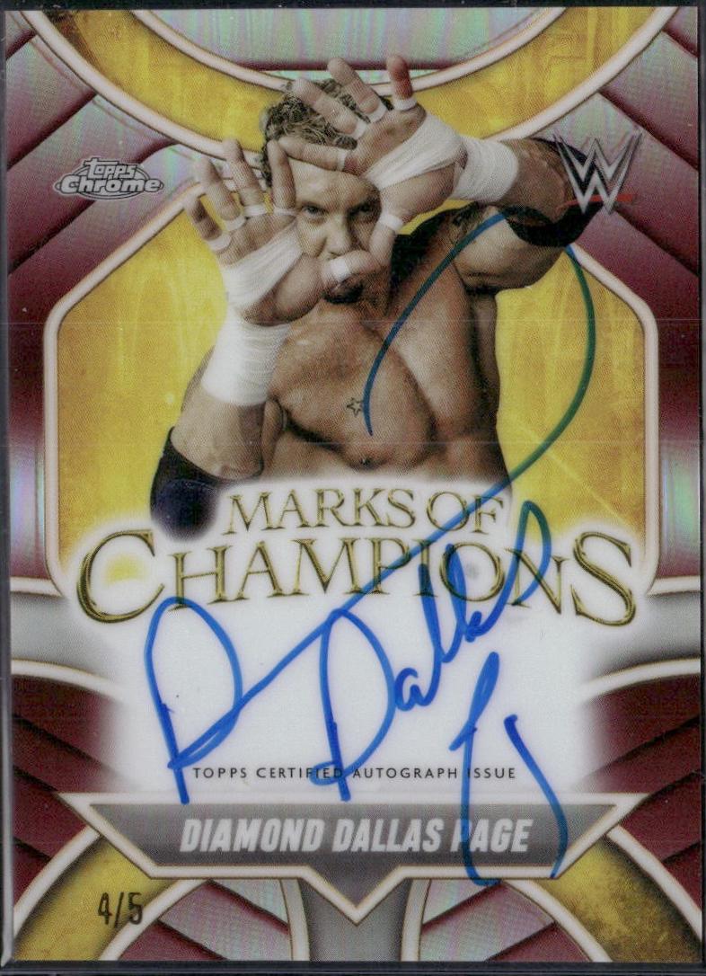 Diamond Dallas Page [Red Refractor] #MOC-DD