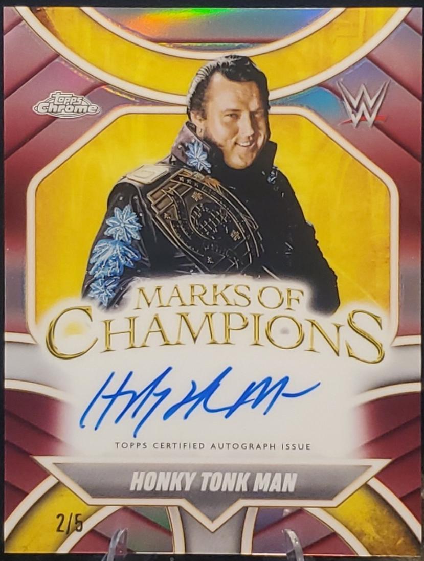 Honky Tonk Man [Red Refractor] #MOC-HT