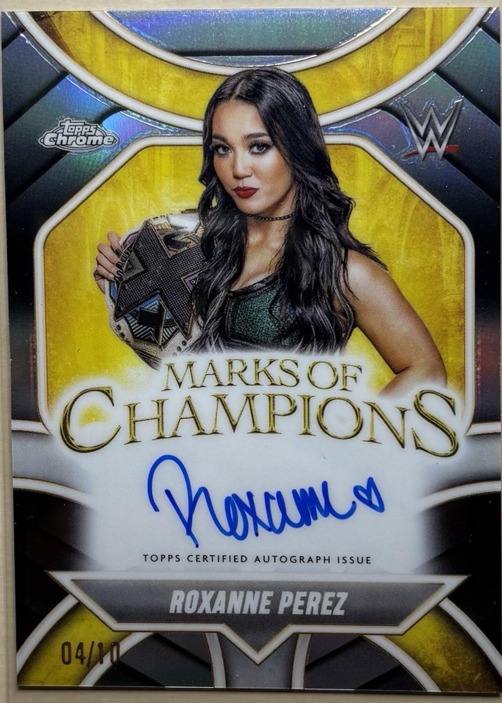 Roxanne Perez [Black Refractor] #MOC-RP