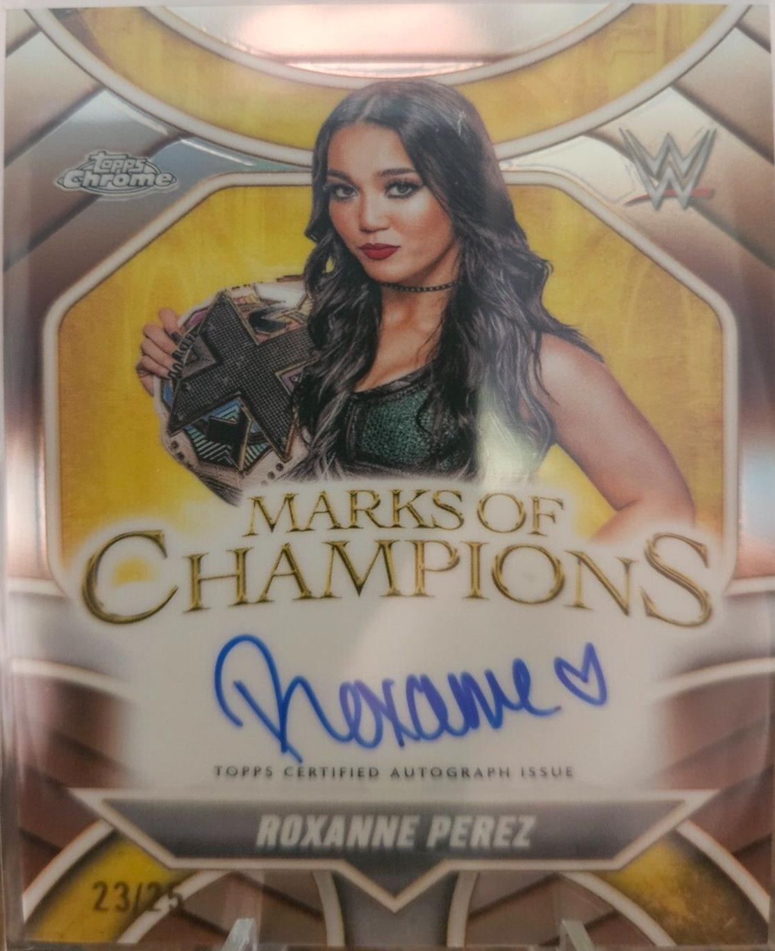 Roxanne Perez [Orange Refractor] #MOC-RP