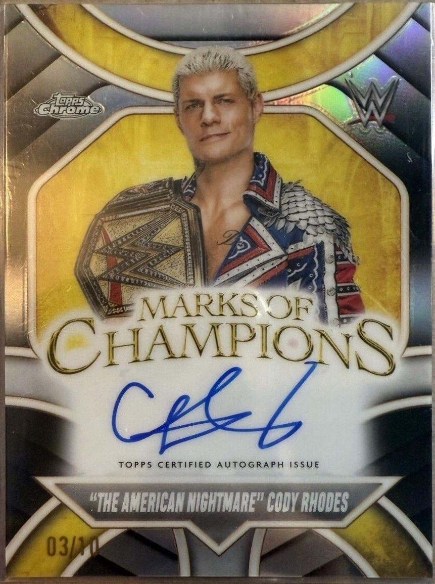 The American Nightmare Cody Rhodes [Black Refractor] #MOC-CR