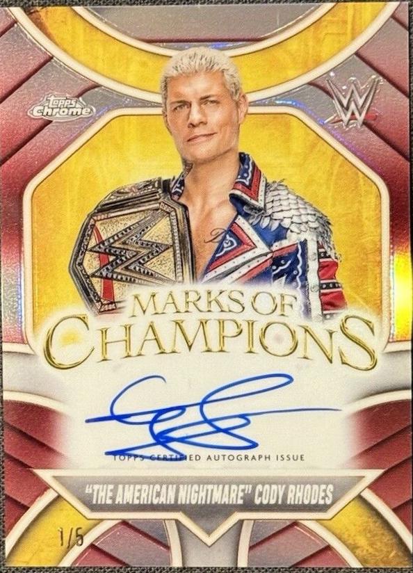 The American Nightmare Cody Rhodes [Red Refractor] #MOC-CR