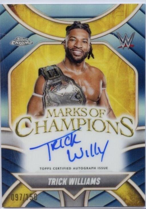 Trick Williams [Blue Refractor] #MOC-TW