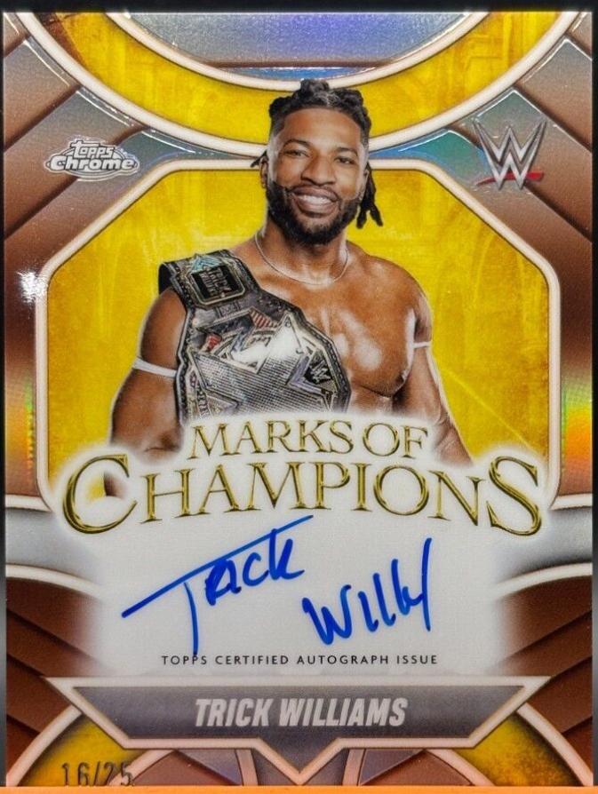 Trick Williams [Orange Refractor] #MOC-TW
