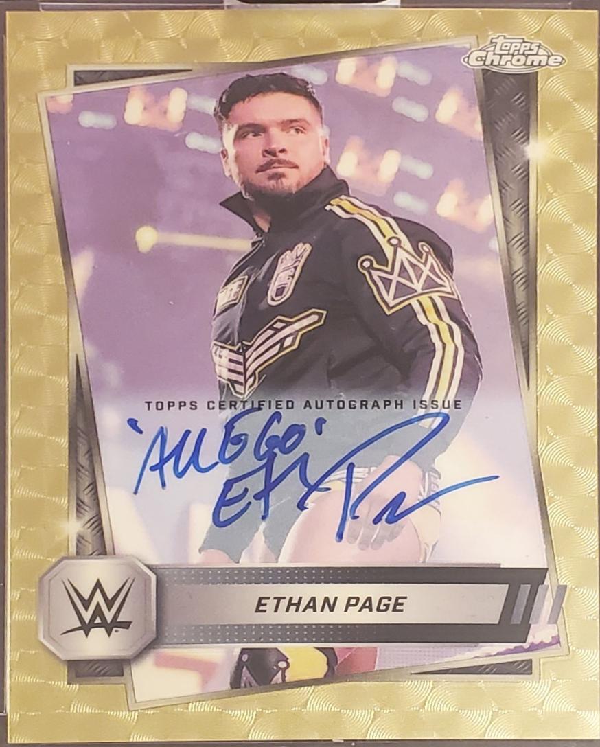 Ethan Page [Superfractor] #NXT-EPG