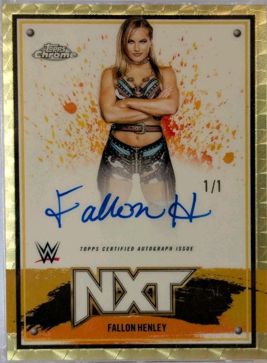 Fallon Henley [Superfractor] #NXT-FLH