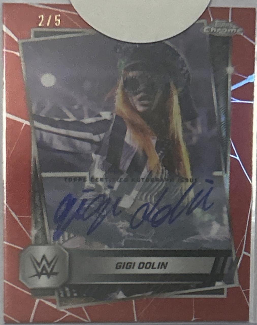 Gigi Dolin [Red Refractor] #NXT-GGD