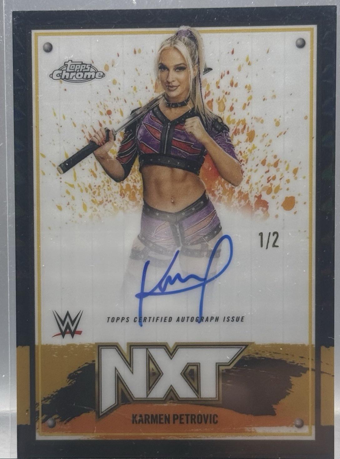 Karmen Petrovic [Black Geometric Refractor] #NXT-KPT