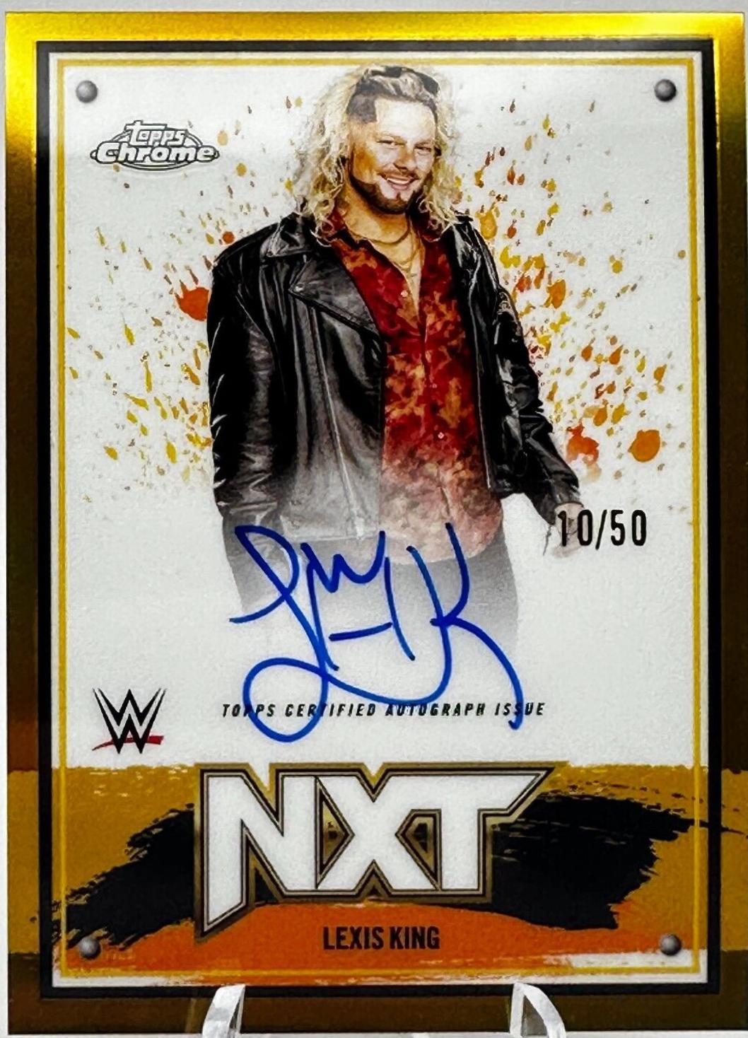 Lexis King [Gold Refractor] #NXT-LXK