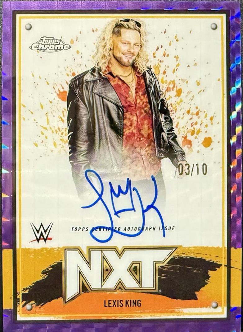 Lexis King [Purple Geometric Refractor] #NXT-LXK