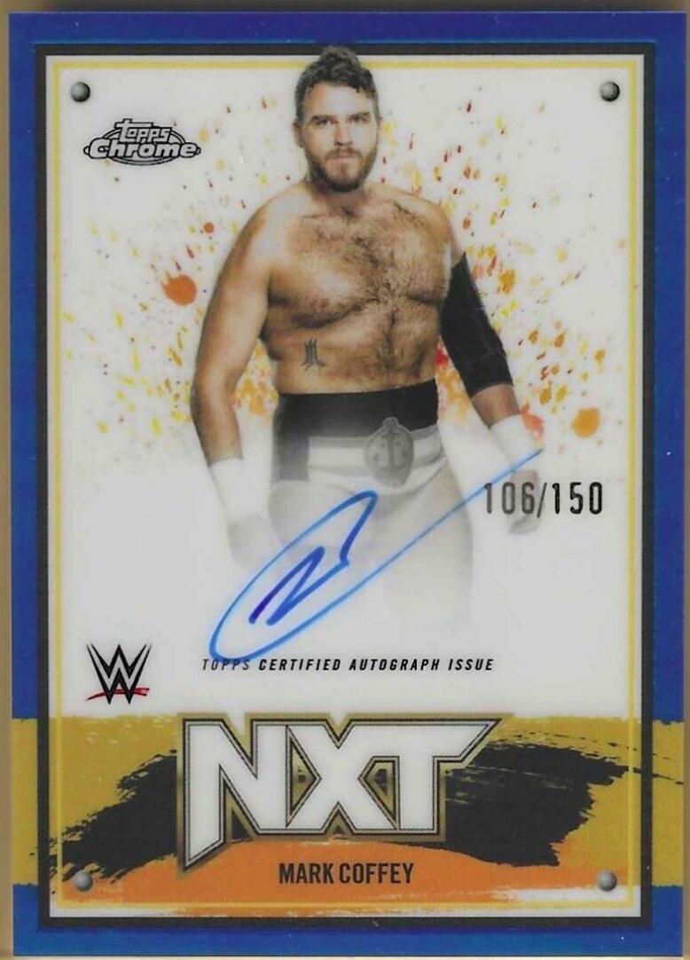 Mark Coffey [Blue Refractor] #NXT-MCF