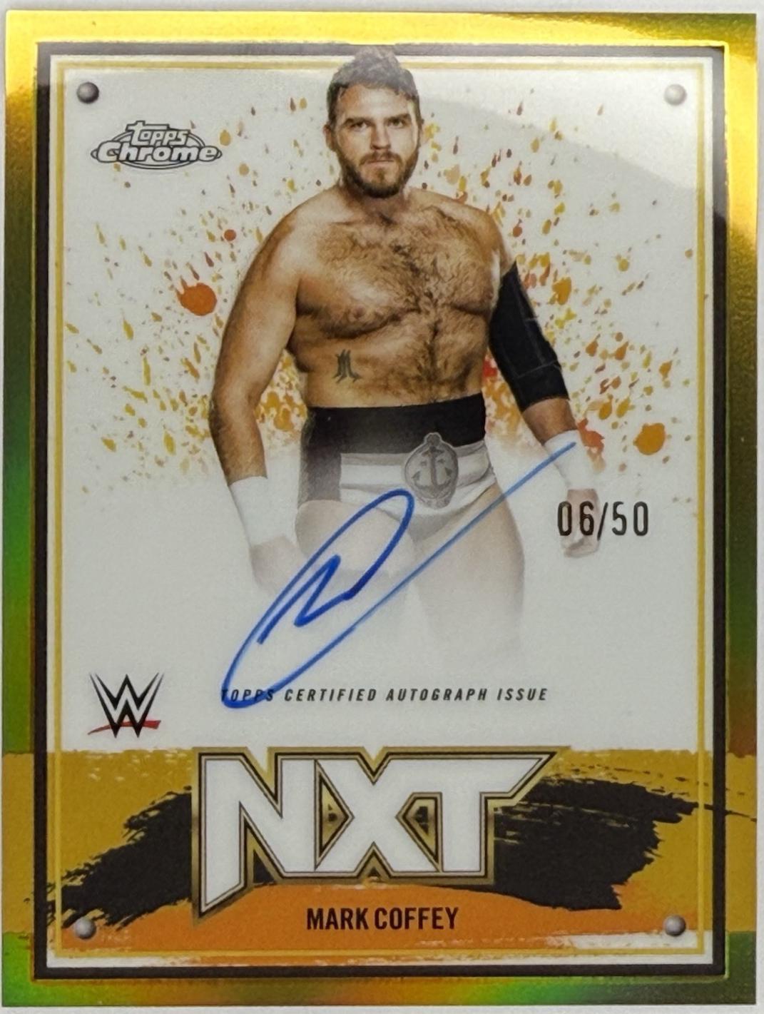 Mark Coffey [Gold Geometric Refractor] #NXT-MCF