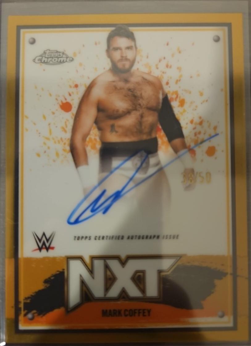 Mark Coffey [Gold Refractor] #NXT-MCF