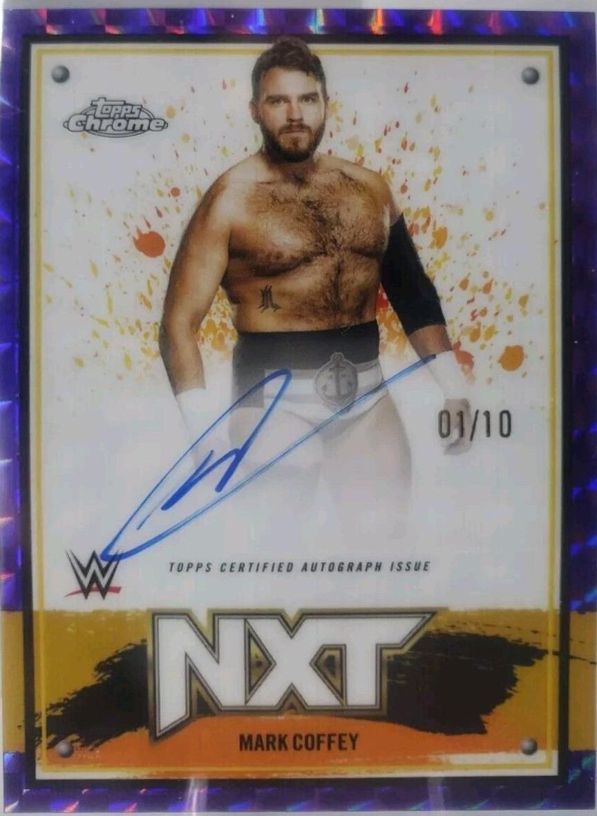 Mark Coffey [Purple Geometric Refractor] #NXT-MCF