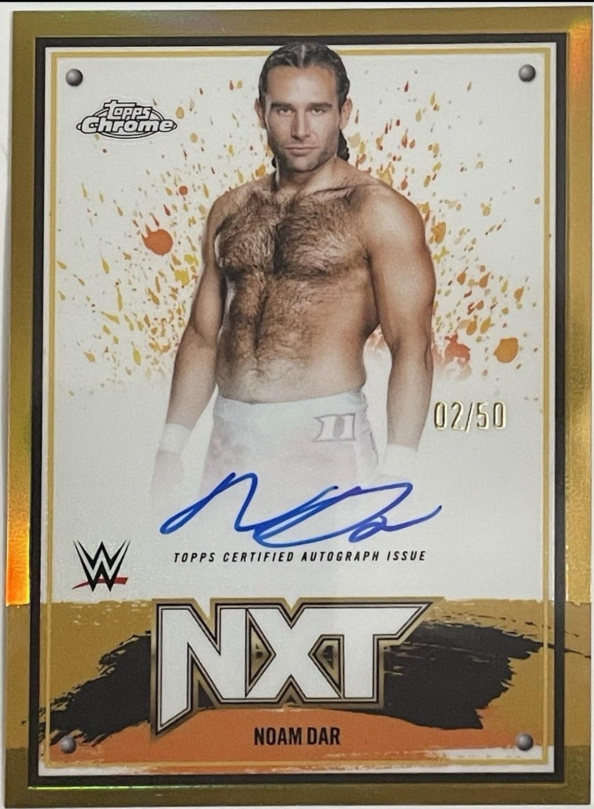 Noam Dar [Gold Refractor] #NXT-DAR