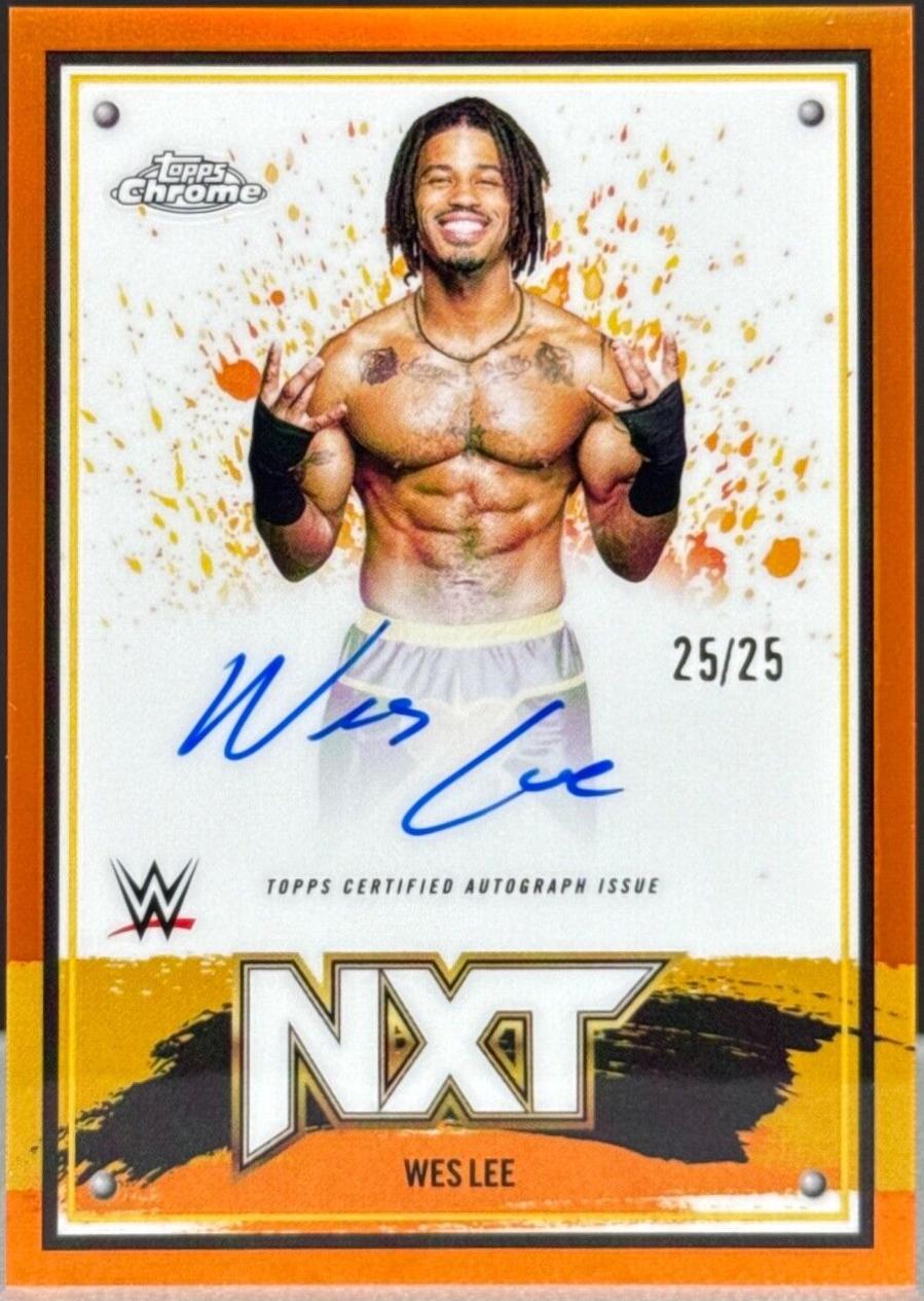 Wes Lee [Orange Refractor] #NXT-LEE