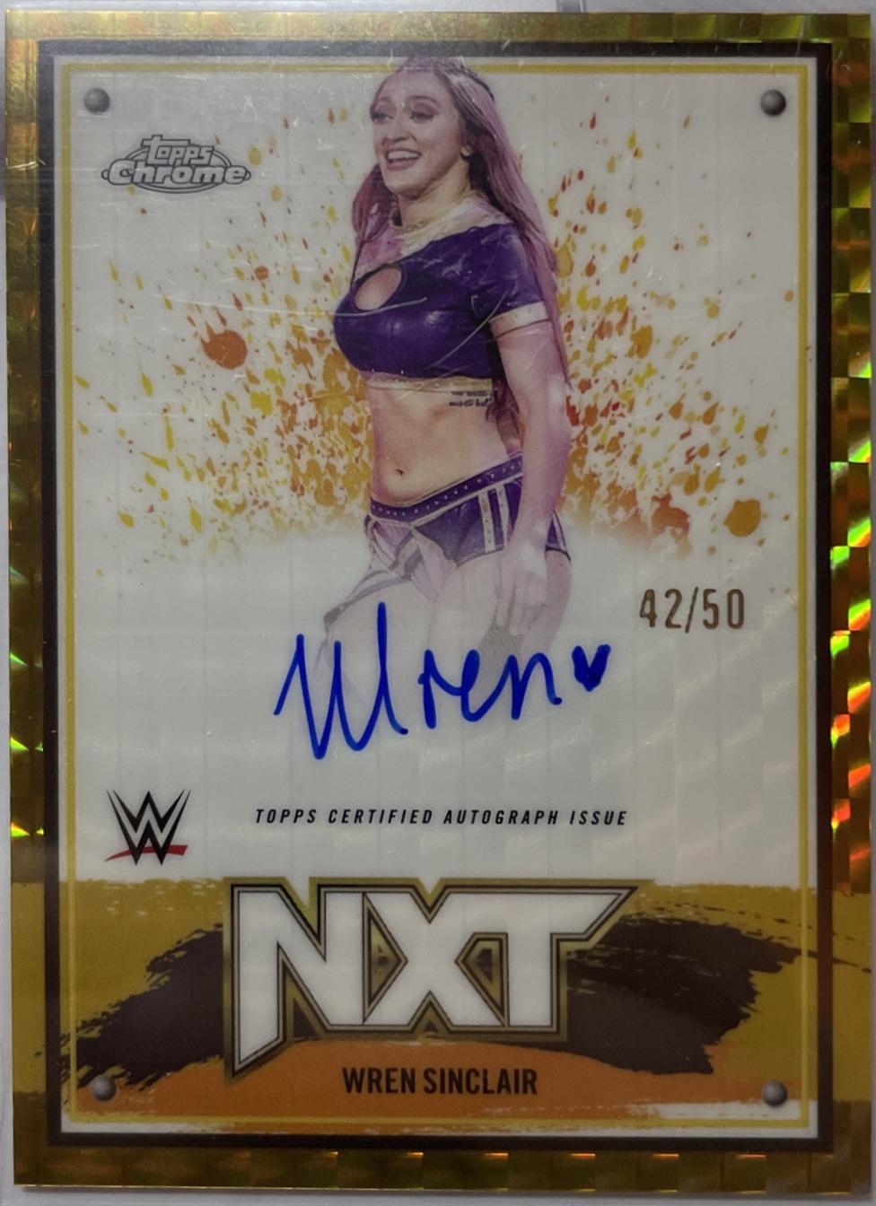 Wren Sinclair [Gold Geometric Refractor] #NXT-WSC