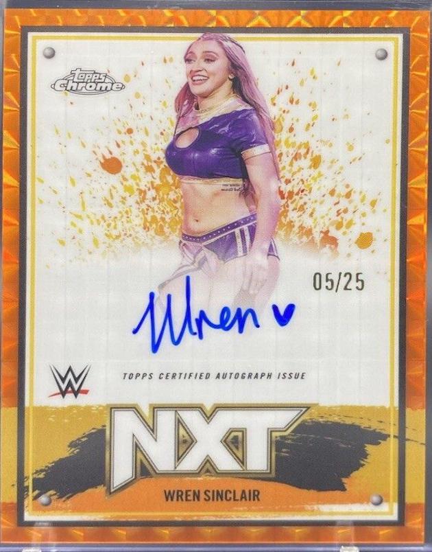 Wren Sinclair [Orange Geometric Refractor] #NXT-WSC