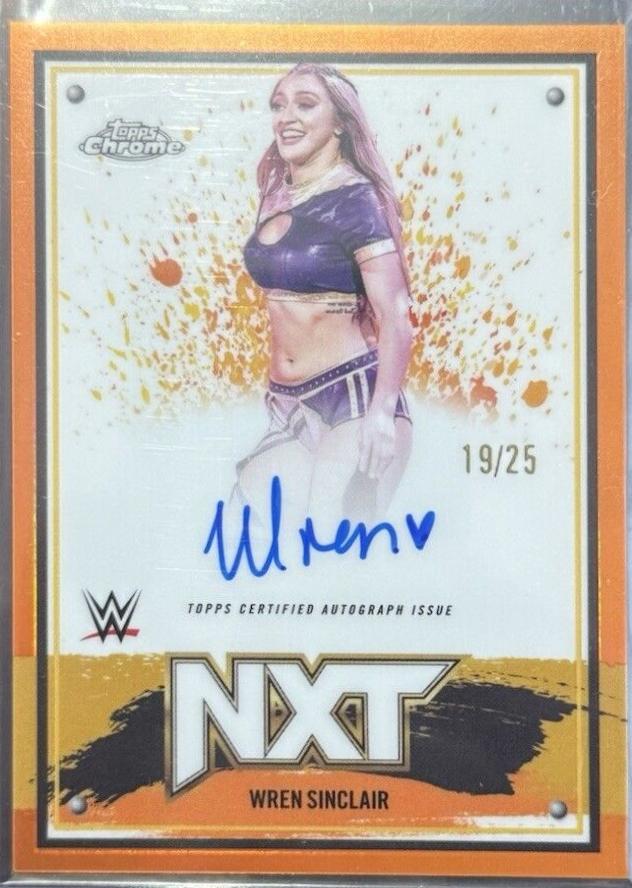 Wren Sinclair [Orange Refractor] #NXT-WSC