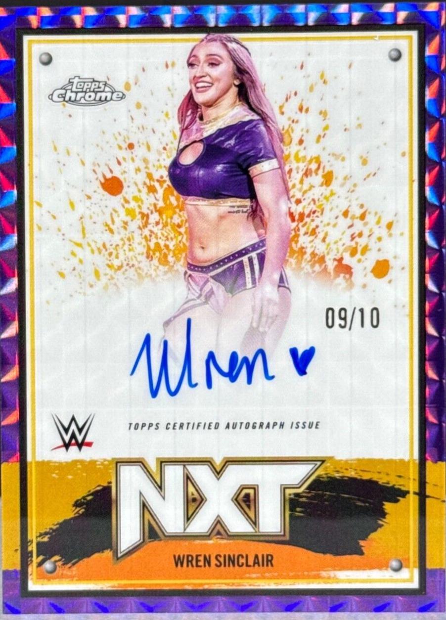 Wren Sinclair [Purple Geometric Refractor] #NXT-WSC