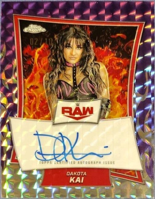 Dakota Kai [Purple Geometric Refractor] #RBA-DAK