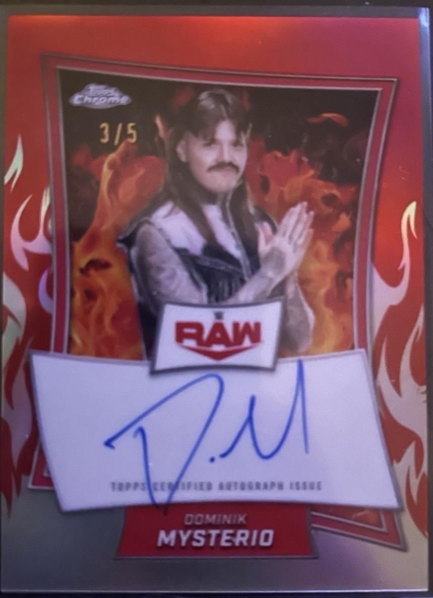 Dominik Mysterio [Red Refractor] #RBA-DOM