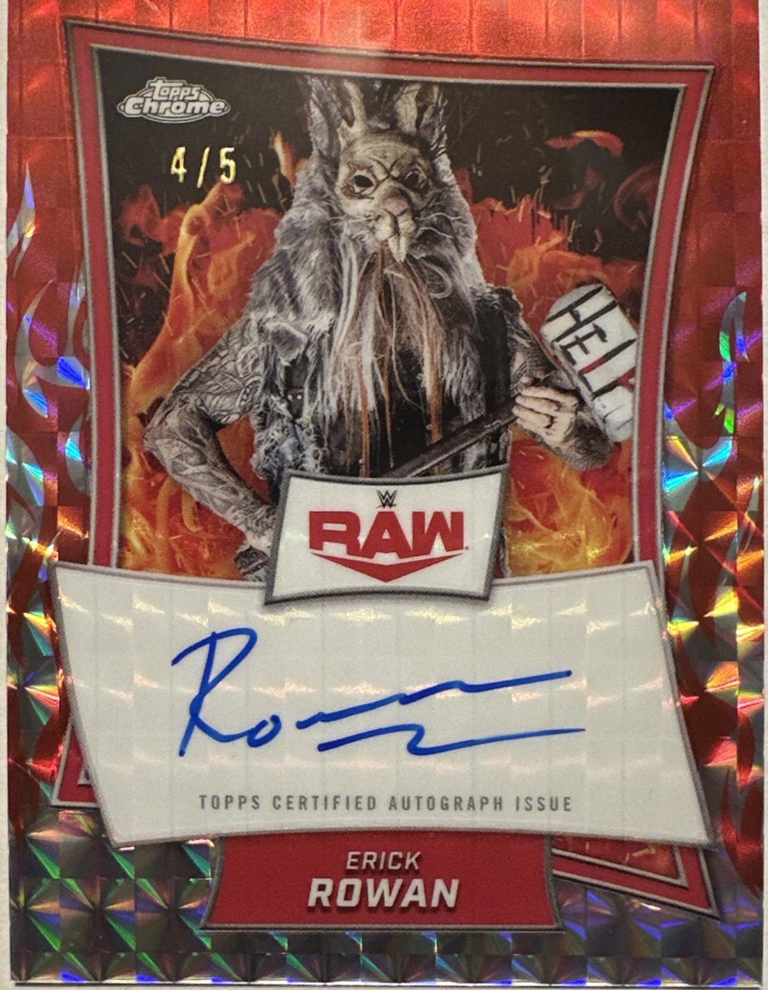 Erick Rowan [Red Geometric Refractor] #RBA-ERK