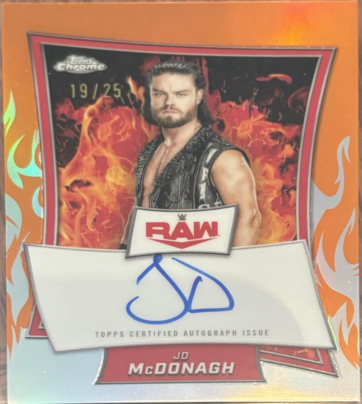 JD McDonagh [Orange Refractor] #RBA-JDM
