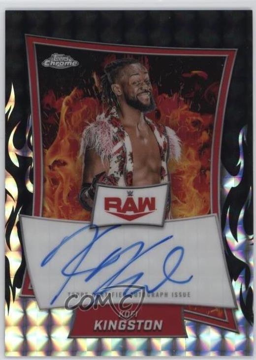 Kofi Kingston [Black Geometric Refractor] #RBA-KOF
