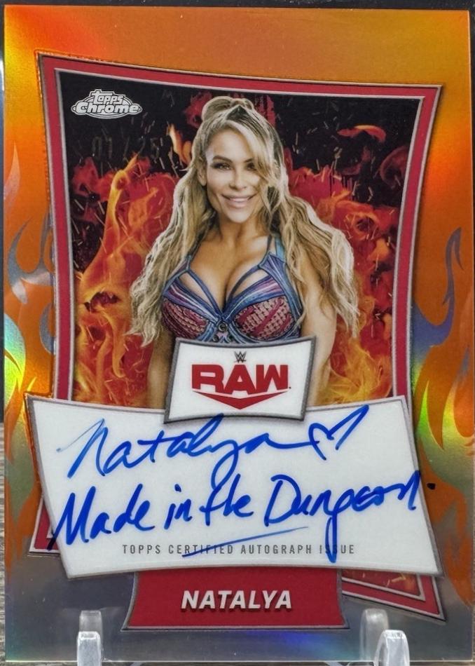Natalya [Orange Refractor] #RBA-NAT