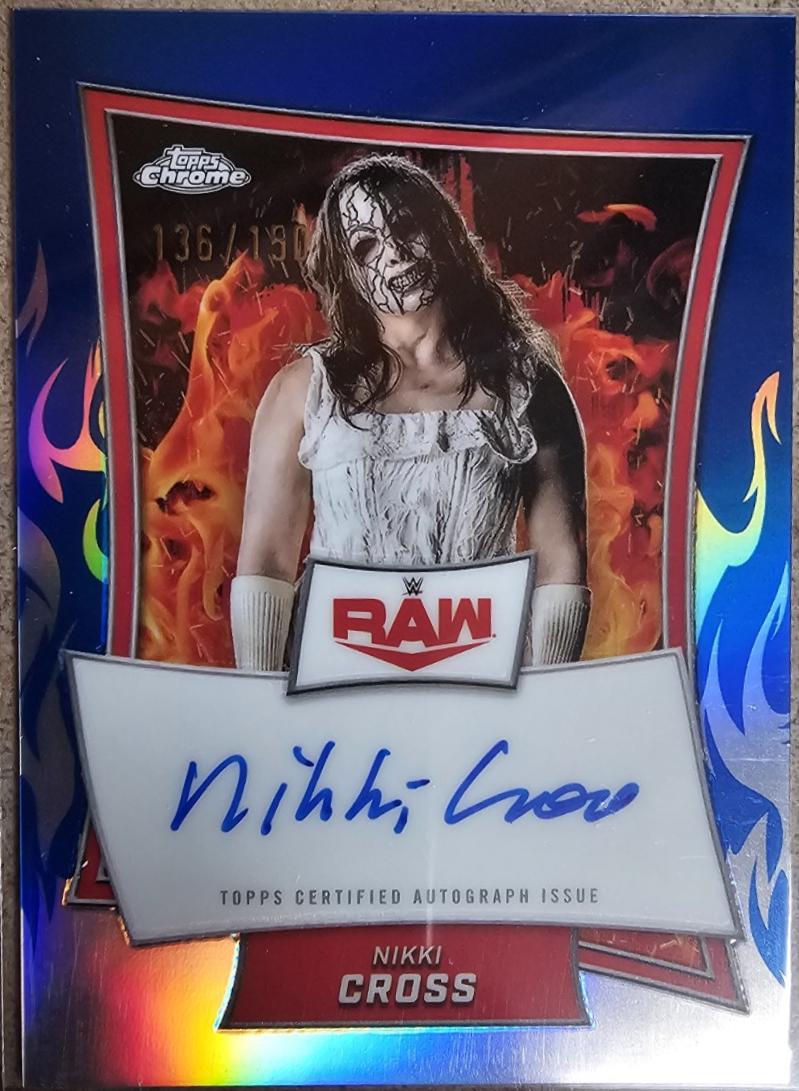 Nikki Cross [Blue Refractor] #RBA-NIK