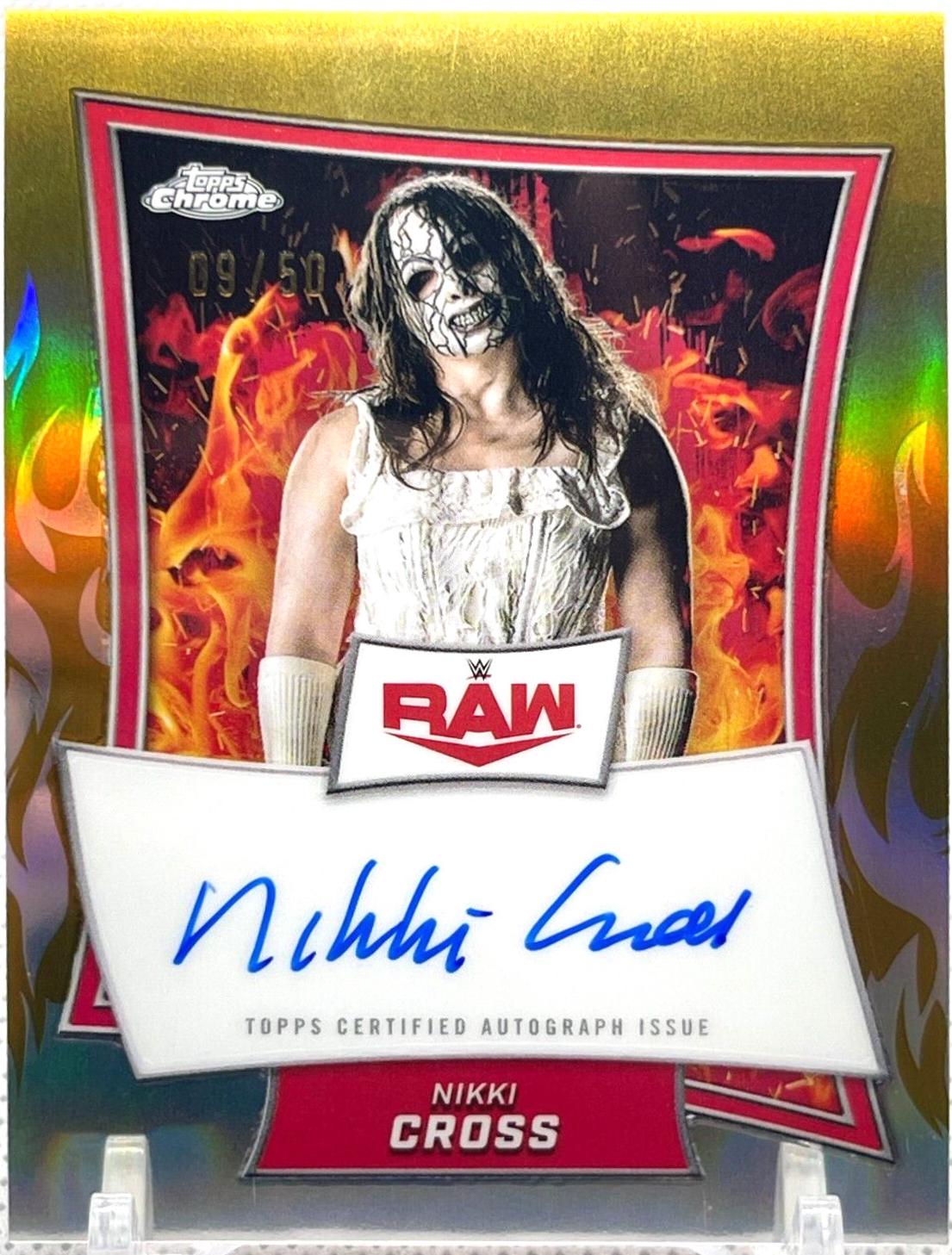 Nikki Cross [Gold Refractor] #RBA-NIK