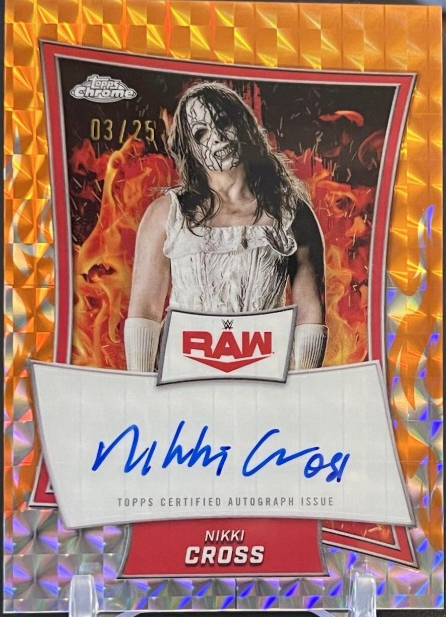 Nikki Cross [Orange Geometric Refractor] #RBA-NIK