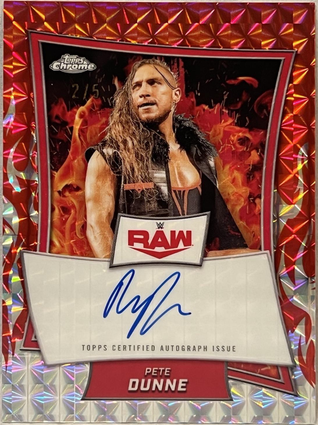 Pete Dunne [Red Geometric Refractor] #RBA-PET