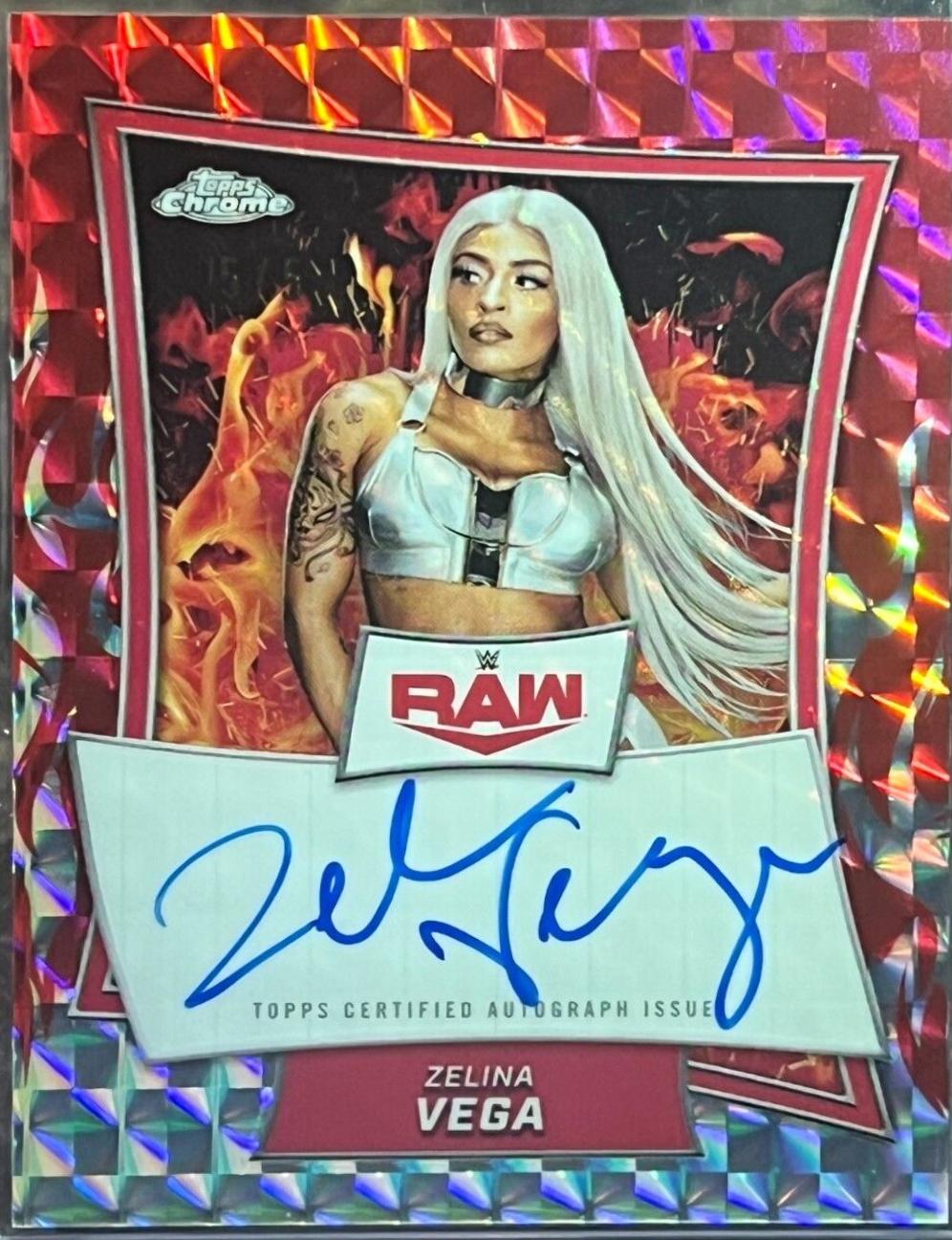 Zelina Vega [Red Refractor] #RBA-ZEL