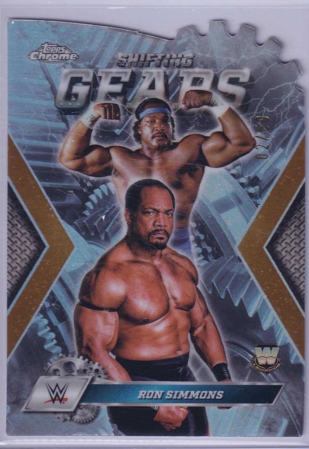 Ron Simmons [Gold Refractor] #SG-RS