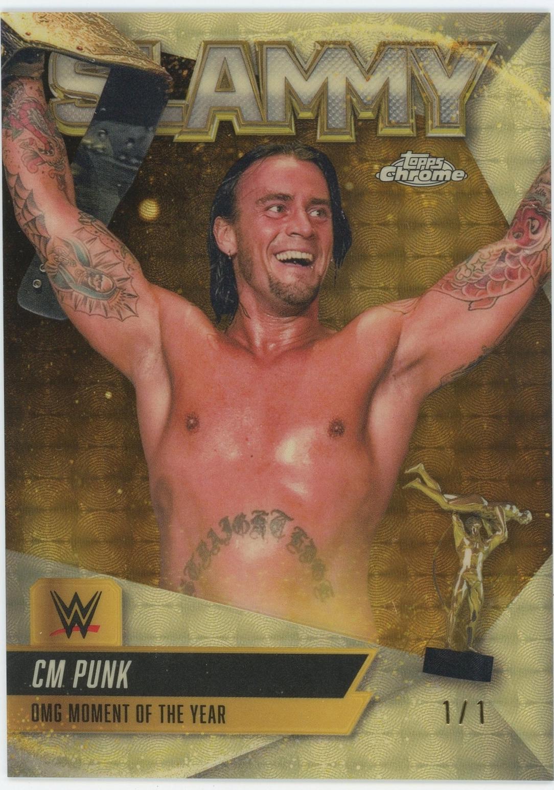CM Punk [Superfractor] #SMY-CMP1