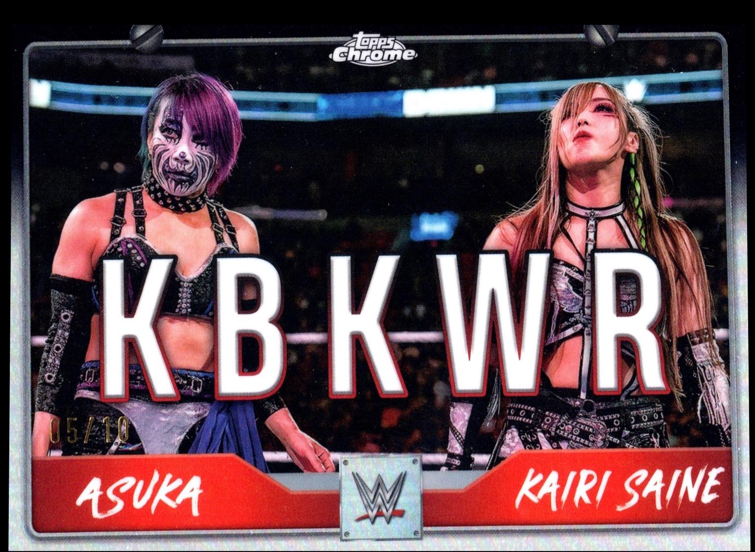 Asuka / Kairi Saine [Black Refractor] #TAG-KBW