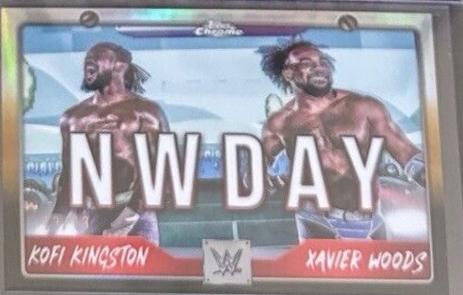 Kofi Kingston / Xavier Woods [Black Gold Refractor] #TAG-NEW