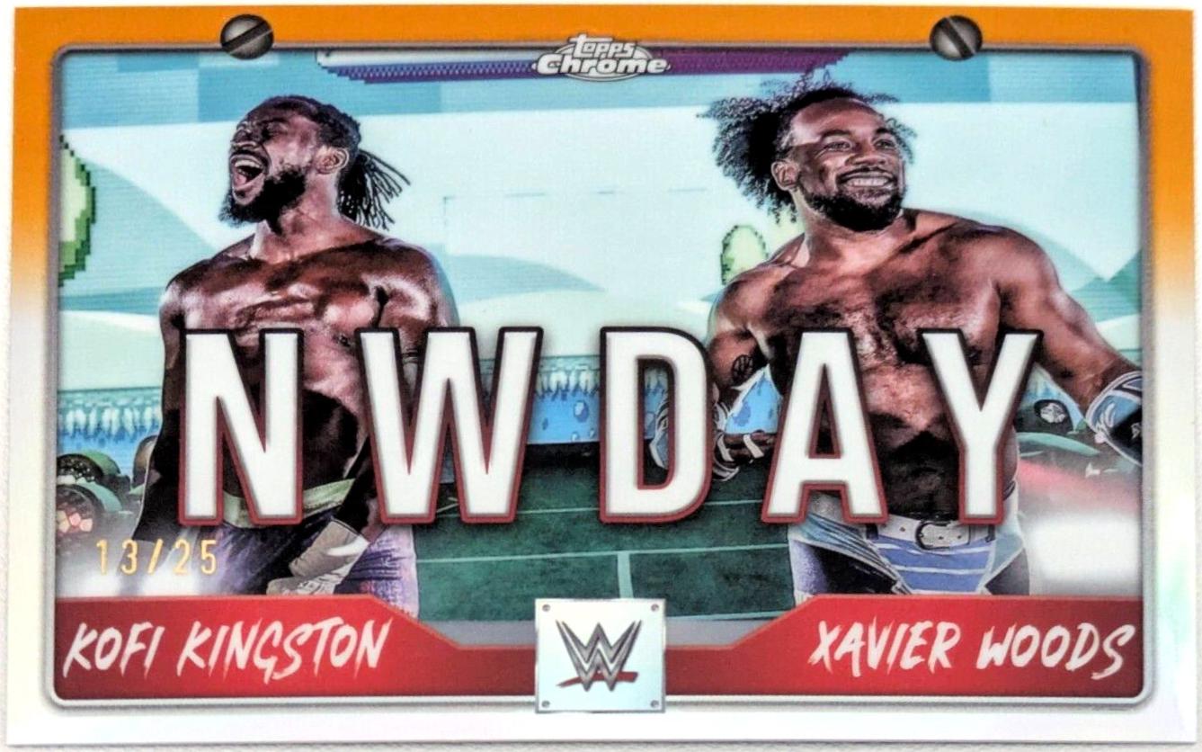 Kofi Kingston / Xavier Woods [Orange Refractor] #TAG-NEW