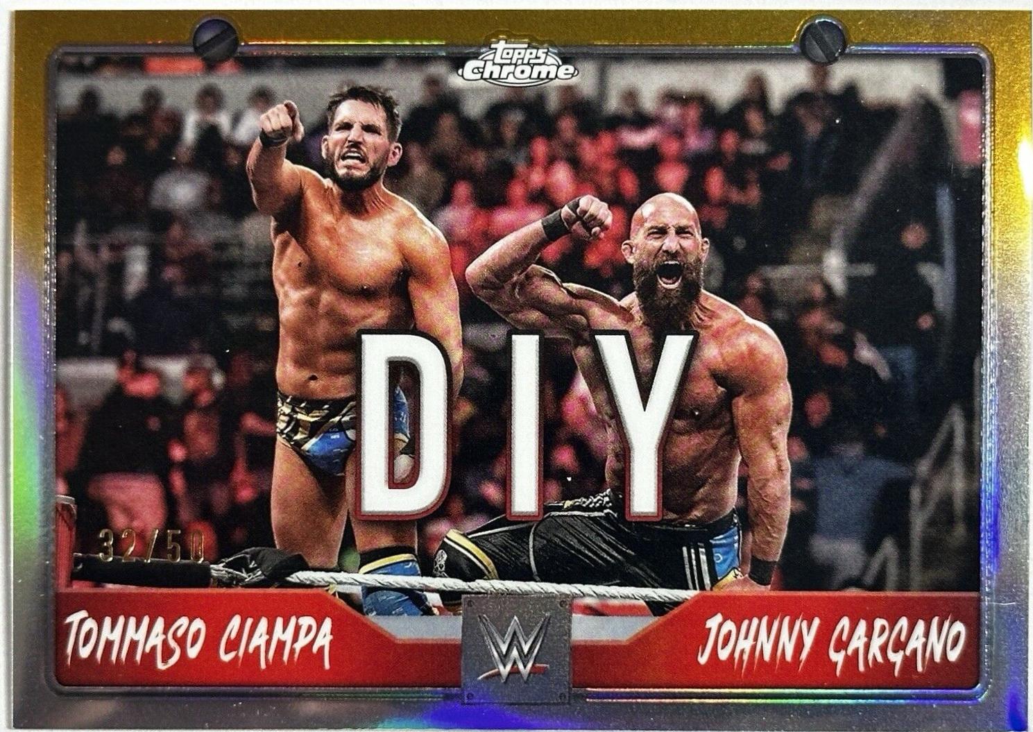 Tommaso Ciampa / Johnny Gargano [Gold Refractor] #TAG-DIY
