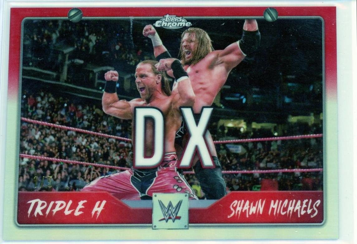 Triple H / Shawn Michaels [Red Refractor] #TAG-DGX