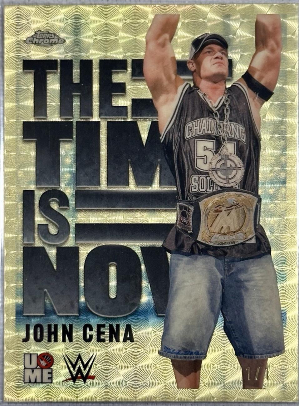 John Cena [Superfractor] #TIN-5